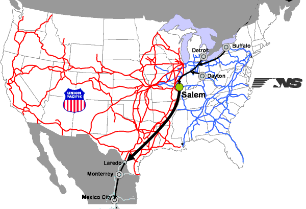 deMex Map