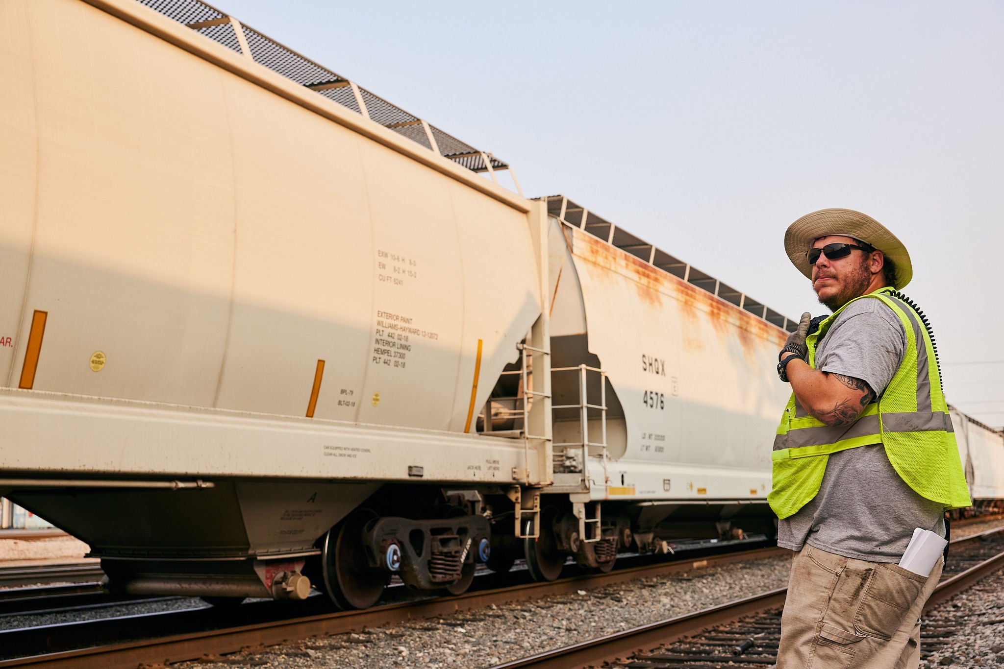 Moving goods at seven mile yard