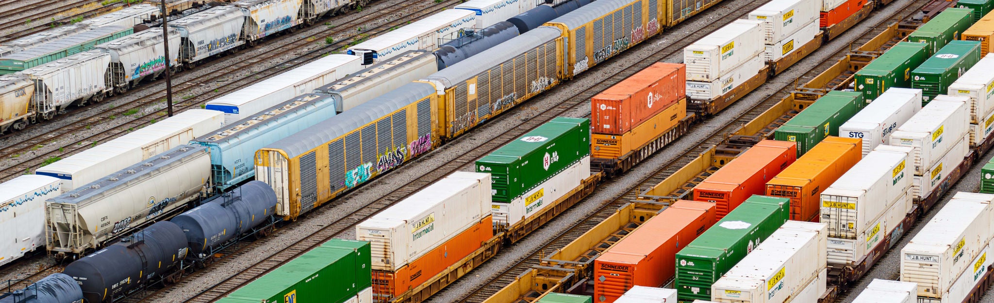 Trains On Track Find Your Shipping Industry Multiple trains on track ready to help you find your shipping industry